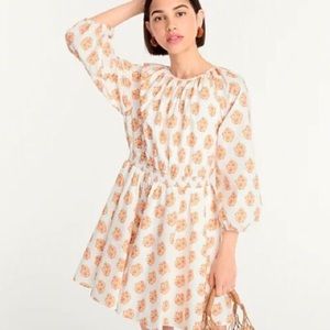 J.Crew Smocked Waist Mini Dress